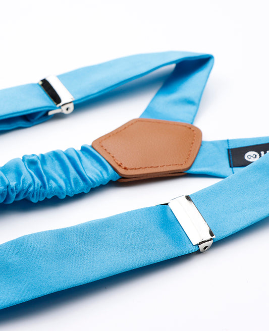 Bretelles Enfant Bleu n°3 en Polyester «Ernest»