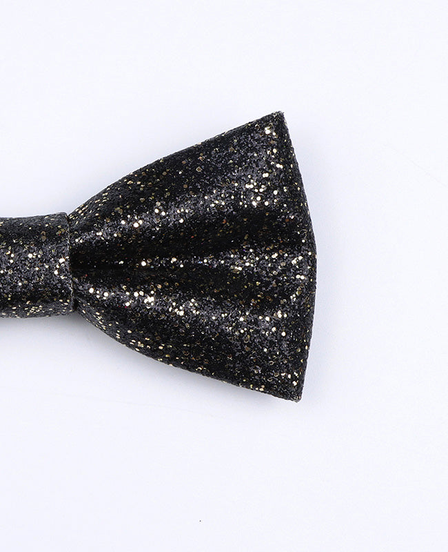 Noeud Papillon à Paillette Noir n°2 Enfant en Polyester «Olive»