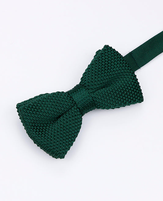Noeud Papillon Vert n°1 Homme en Tricot «Léon»