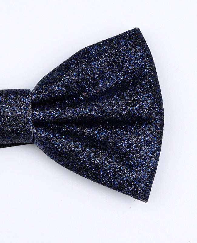 Noeud Papillon à Paillette Bleu n°4 Homme en Polyester «Olive» Noeud Papillon à Paillette Bleu n°4 Homme en Polyester «Olive»