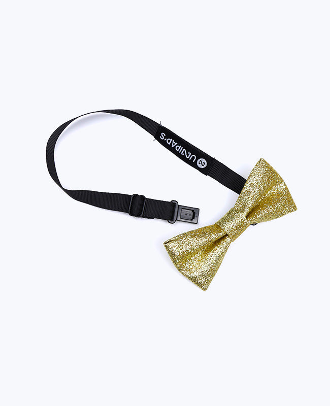 Noeud Papillon à Paillette Doré n°3 Enfant en Polyester «Olive» Noeud Papillon à Paillette Doré n°3 Enfant en Polyester «Olive»