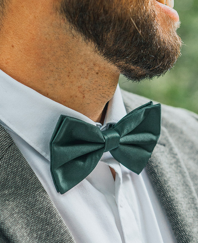 Noeud Papillon Vert n°4 Homme en Polyester «Anatole» Noeud Papillon Vert n°4 Homme en Polyester «Anatole»