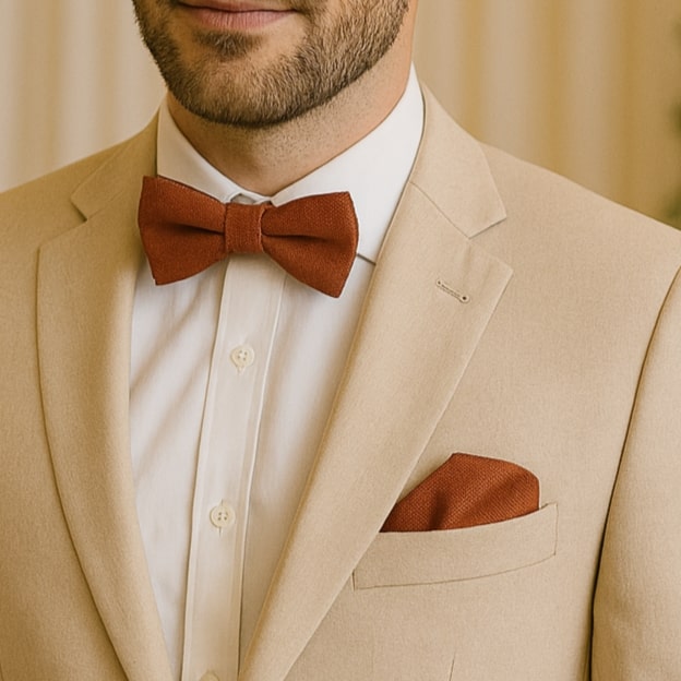 Unipaps Noeud Papillon Pochette de Costume Homme