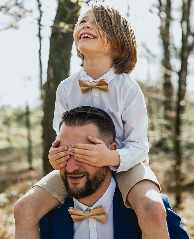 Noeud Papillon Doré n°2 Enfant en Polyester «Jules» Noeud Papillon Doré n°2 Enfant en Polyester «Jules»