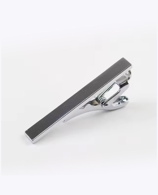 Herrenkrawatte + Krawattenklammer Terrakotta Nr. 3 in Samteffekt „Simon“ Herrenkrawatte + Krawattenklammer Terrakotta Nr. 3 in Samteffekt „Simon“