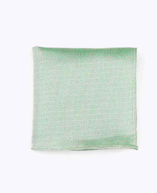 Pochette de Costume à Paillette Vert n°1 en Polyester | Léonard - Unipap's