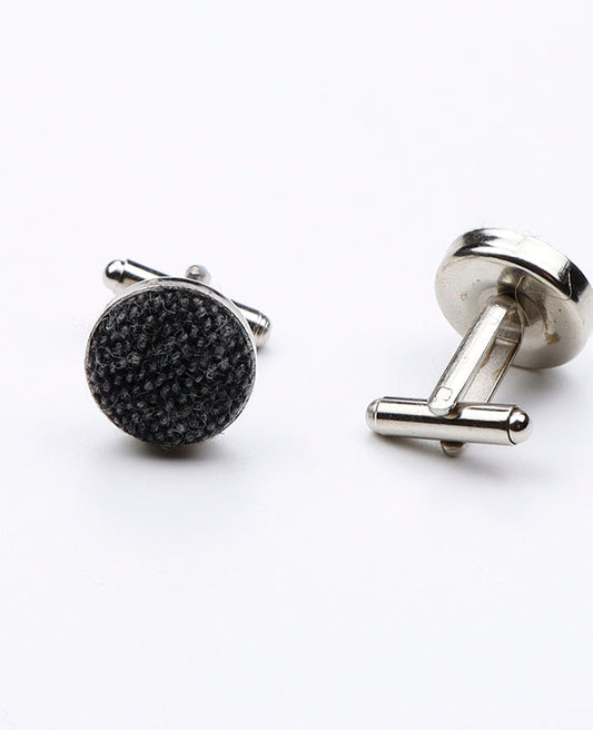 Boutons de Manchette Gris n°5 en Laine | Claude - Unipap's