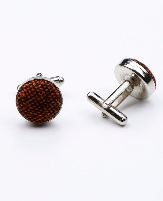 Boutons de Manchette Orange en Laine | Claude - Unipap's