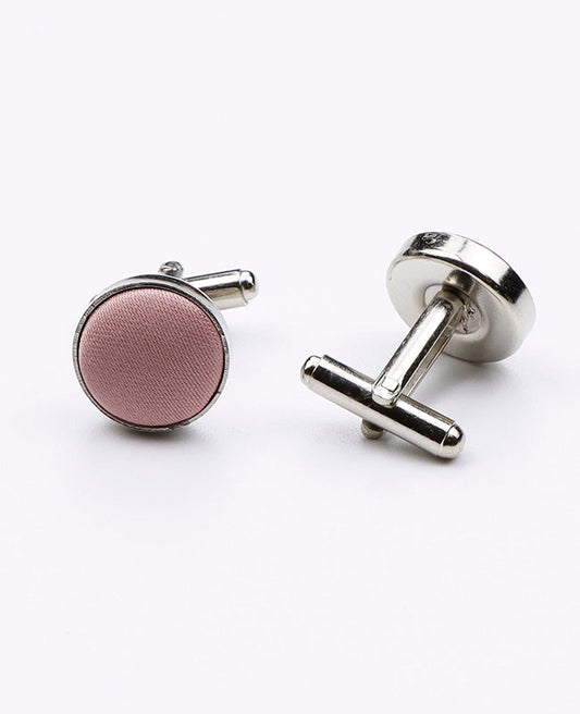Boutons de Manchette Rose n°4 en Polyester | Anatole - Unipap's