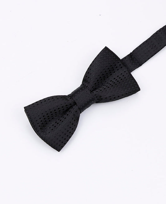 Noeud Papillon Noir n°1 à Pois Enfant en Polyester | Louis - Unipap's