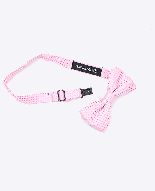 Noeud Papillon Rose n°3 à Pois Enfant en Polyester | Louis - Unipap's