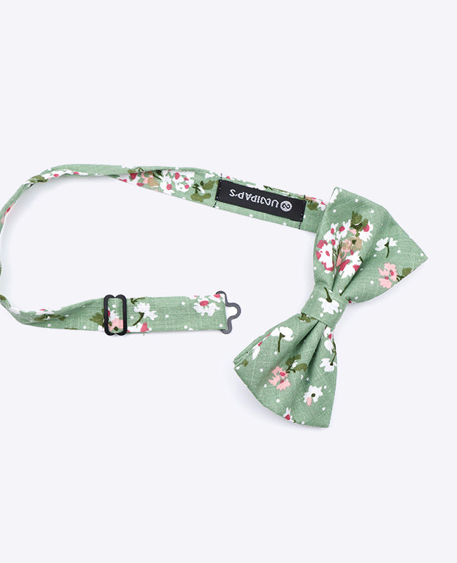 Noeud Papillon Liberty Vert n°3 Homme en Coton | Gaspard - Unipap's Noeud Papillon Liberty Vert n°3 Homme en Coton | Gaspard - Unipap's