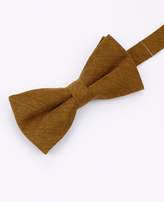 Noeud Papillon Marron n°1 Homme en Polyester | Augustin - Unipap's