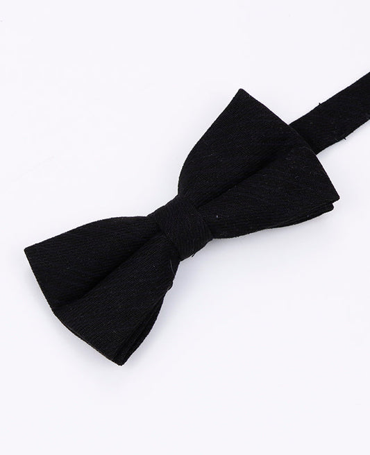 Noeud Papillon Noir Homme en Polyester | Augustin - Unipap's