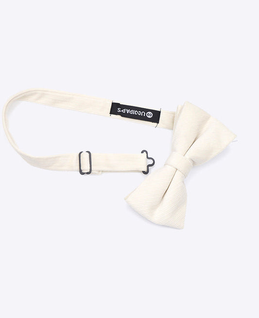 Noeud Papillon Blanc Homme en Velours | Marius - Unipap's