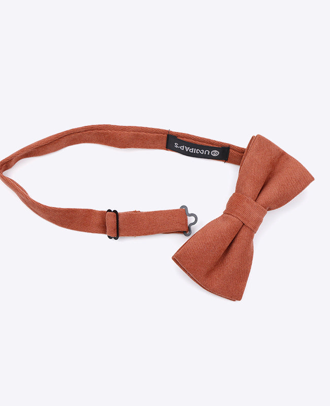 Noeud Papillon Orange n°3 Homme en Effet Velours | Simon - Unipap's Noeud Papillon Orange n°3 Homme en Effet Velours | Simon - Unipap's