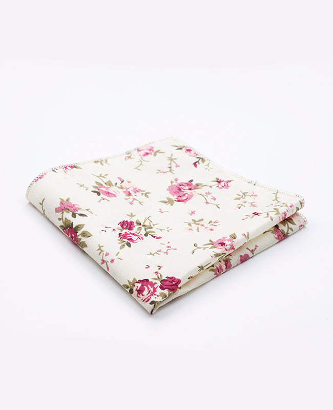 Pochette de Costume Liberty Blanc n°7 en Coton | Charles - Unipap's Pochette de Costume Liberty Blanc n°7 en Coton | Charles - Unipap's