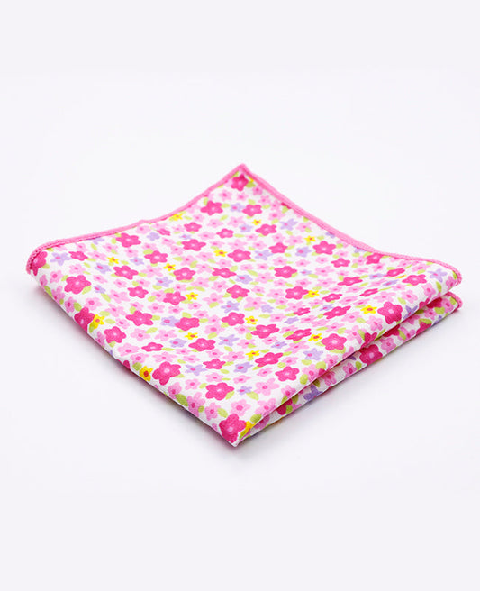 Pochette de Costume Liberty Rose n°1 en Coton | Gaspard - Unipap's