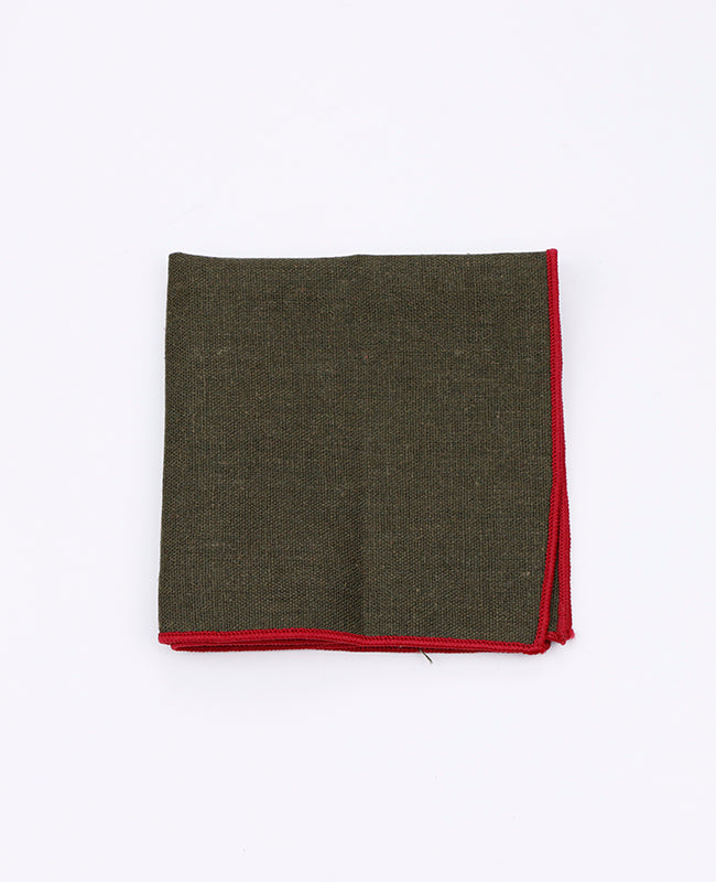 Pochette de Costume Vert n°1 en Lin | Basile - Unipap's Pochette de Costume Vert n°1 en Lin | Basile - Unipap's