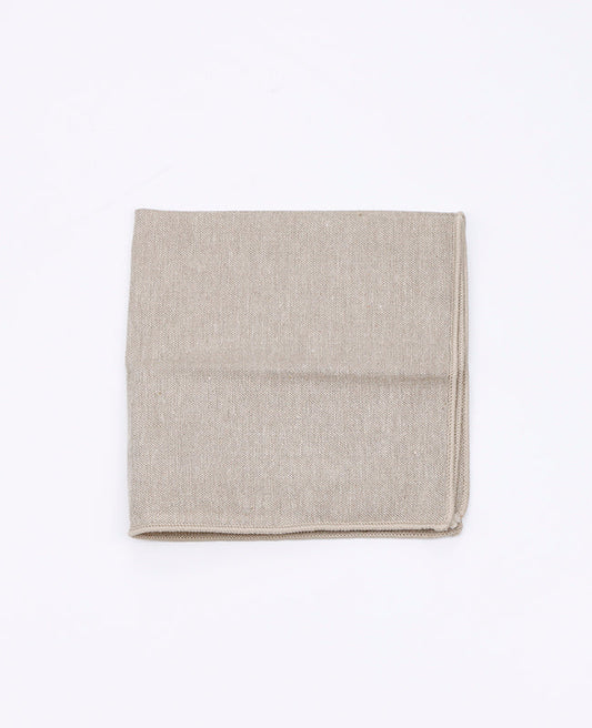 Pochette de Costume Beige en Coton | Edgard - Unipap's