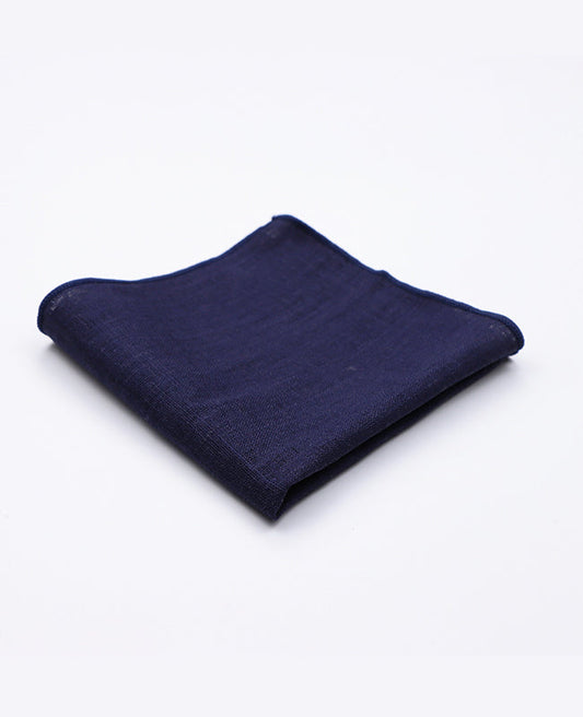 Pochette de Costume Bleu n°7 Homme en Coton | Edgard | Unipap's