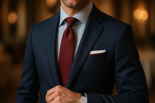 Comment assortir une cravate à une pochette de costume pour un look homme élégant