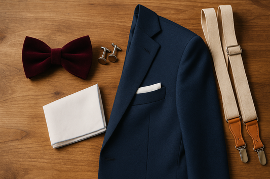 Comment assortir une pochette de costume à un nœud papillon pour un look homme élégant ?
