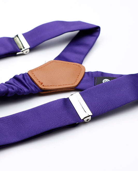 Bretelles Enfant Violet n°1 en Polyester «Ernest»