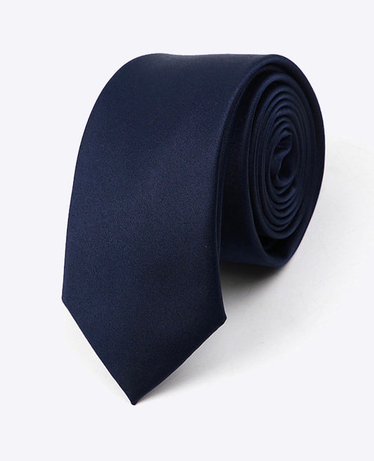 Cravate Bleu n°1 Homme en Polyester «Anatole»