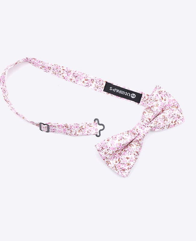 Noeuds Papillon Liberty Rose n°4 Père & Fils en Coton «Gaspard»