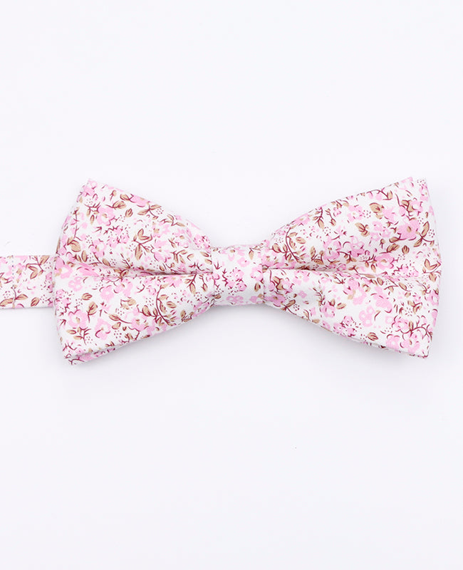 Noeuds Papillon Liberty Rose n°4 Père & Fils en Coton «Gaspard»