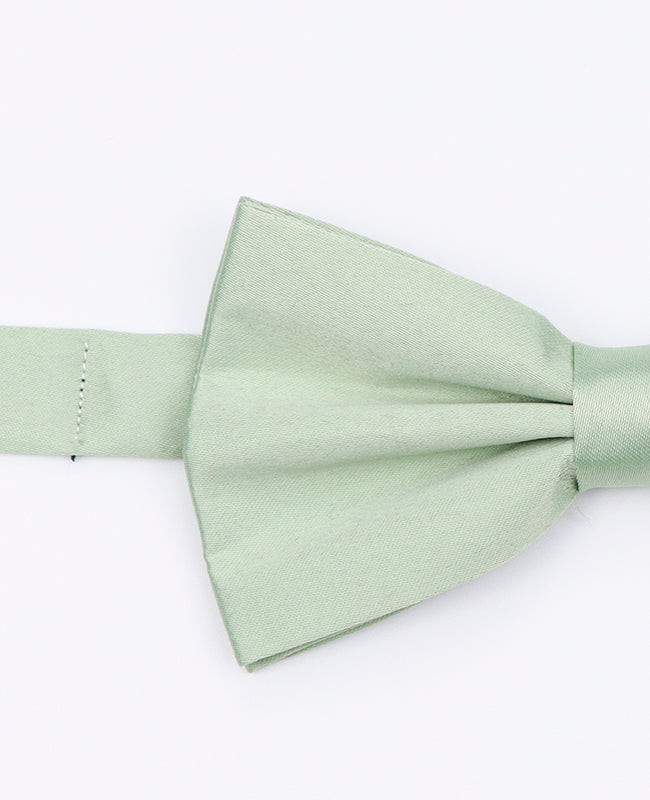 Noeuds Papillon Vert n°1 Père & Fils en Polyester «Anatole»