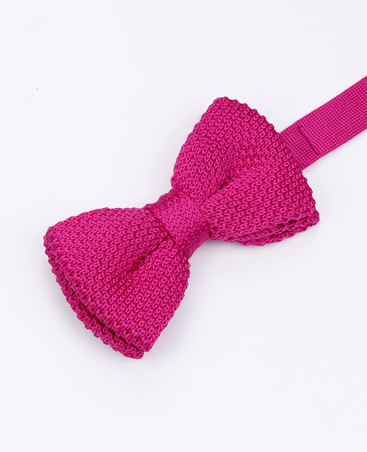 Noeud Papillon Rose n°1 Homme en Tricot «Léon»