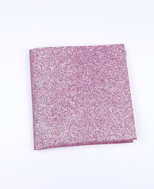 Pochette de Costume à Paillette Rose n°3 en Polyester «Olive»