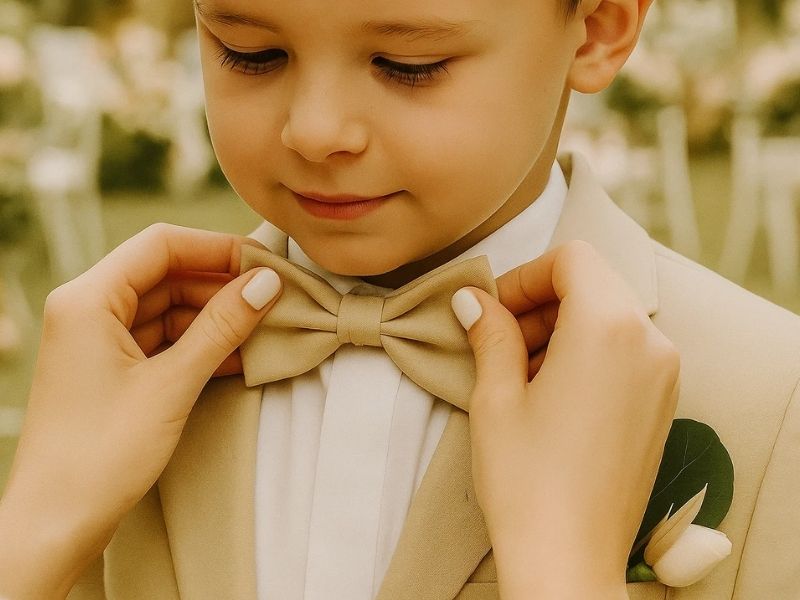 ajustement noeud papillon enfant unipap's