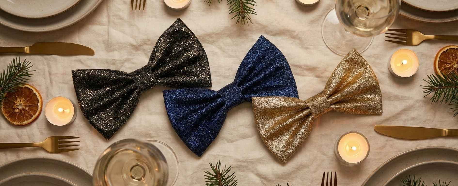 Unipap's - Réveillon du Nouvel An Noeud à Paillettes