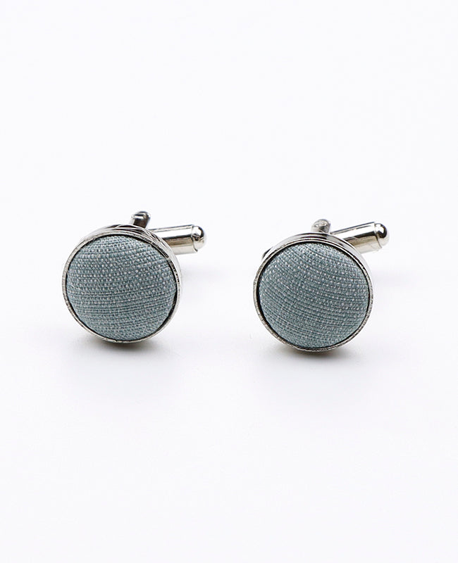 Boutons de Manchette Bleu n°6 en Polyester | Octave - Unipap's
