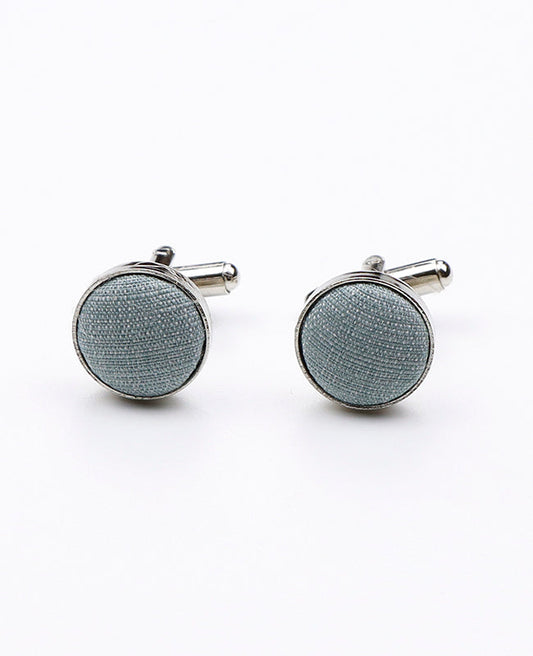Boutons de Manchette Bleu n°6 en Polyester | Octave - Unipap's