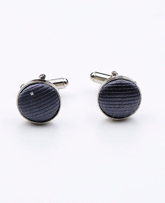 Boutons de Manchette Gris n°1 en Polyester | Georges - Unipap's