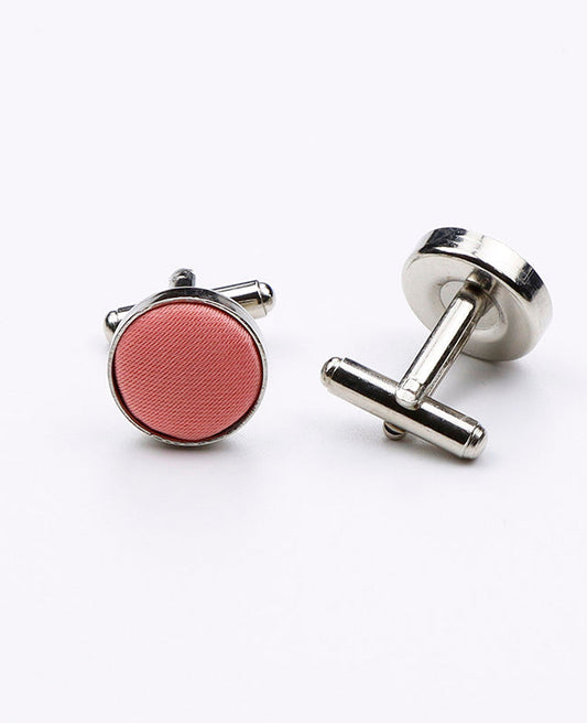 Boutons de Manchette Rose n°3 en Polyester | Anatole - Unipap's