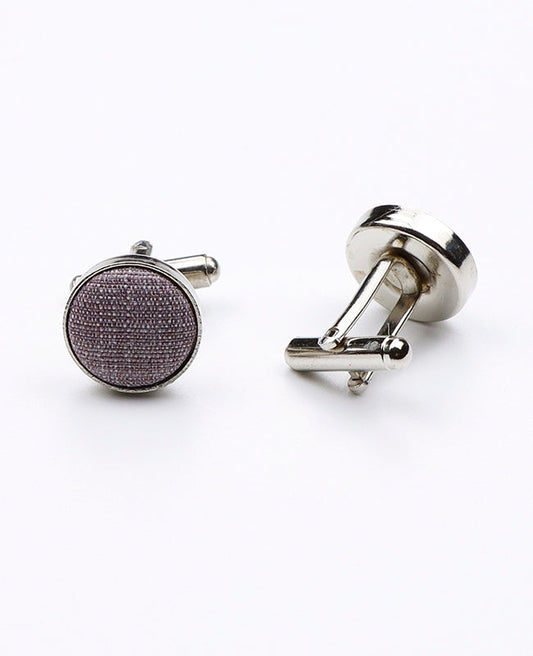Boutons de Manchette Violet n°1 en Polyester | Octave - Unipap's