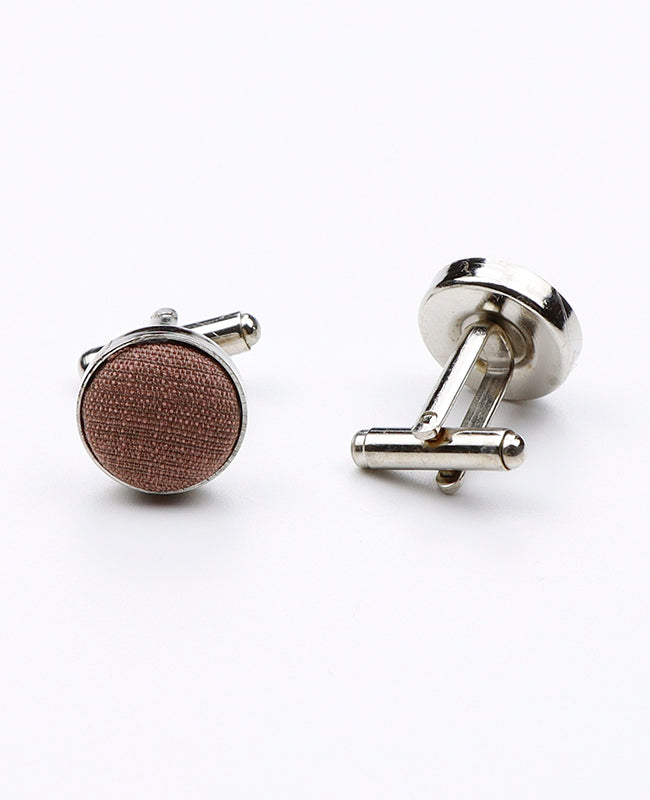 Boutons de Manchette Violet n°3 en Polyester | Octave - Unipap's