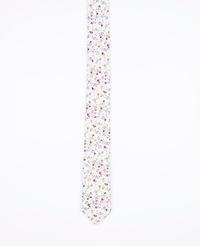 Cravate Liberty Gris Homme en Coton | Gaspard - Unipap's
