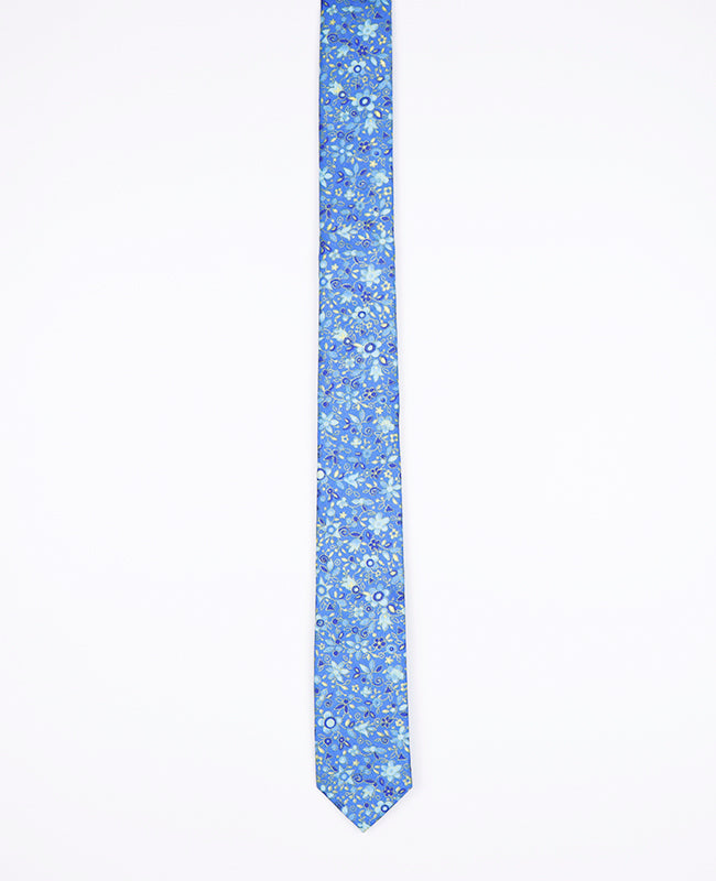 Cravate Liberty Jaune Homme en Coton | Gaspard - Unipap's