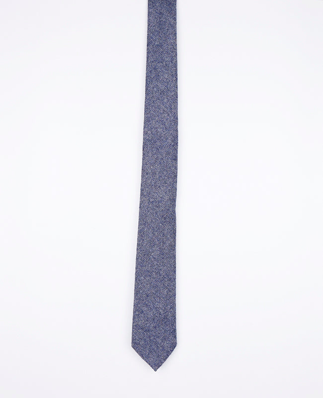 Cravate Bleu n°3 Homme en Laine | Claude - Unipap's