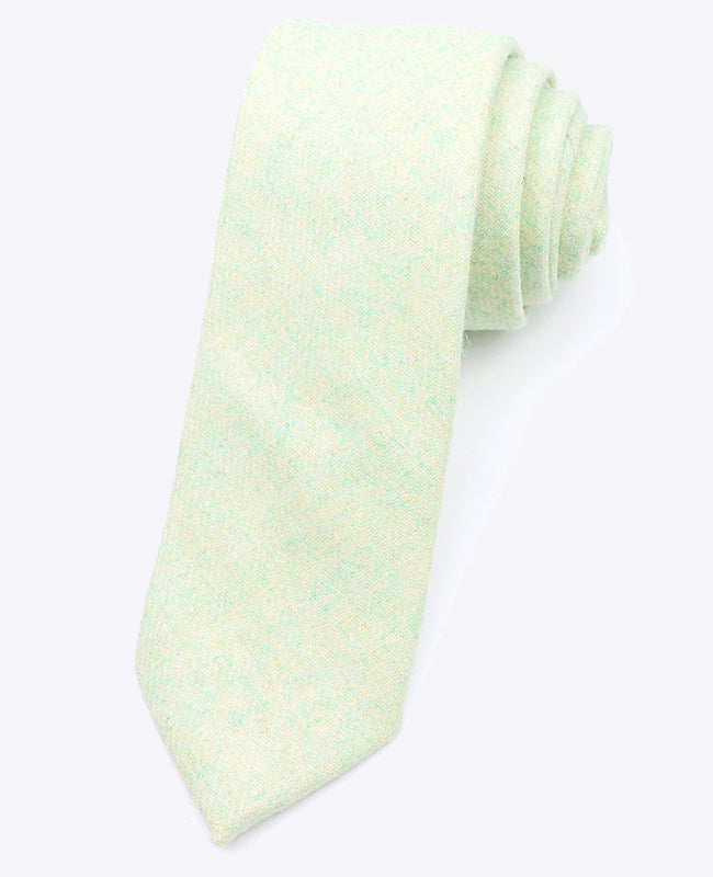 Cravate Vert n°4 Homme en Laine | Claude - Unipap's