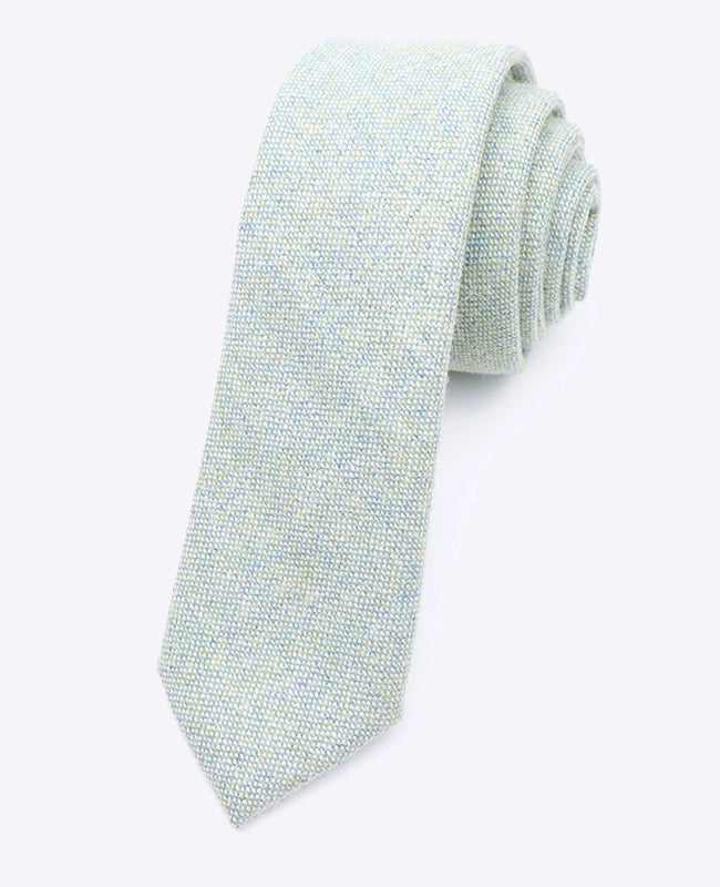 Cravate Vert n°5 Homme en Laine | Claude - Unipap's