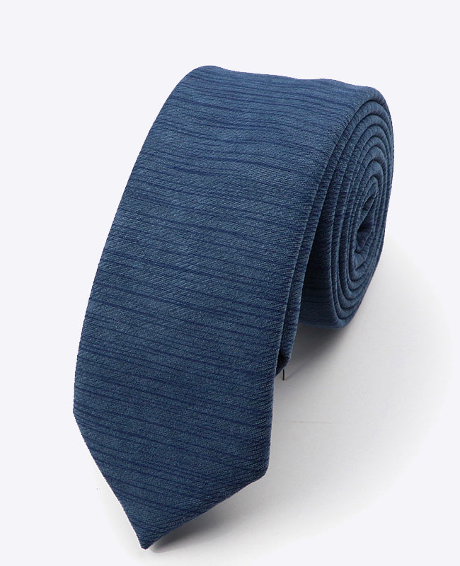 Cravate Bleu n°1 Homme en Polyester | Augustin - Unipap's