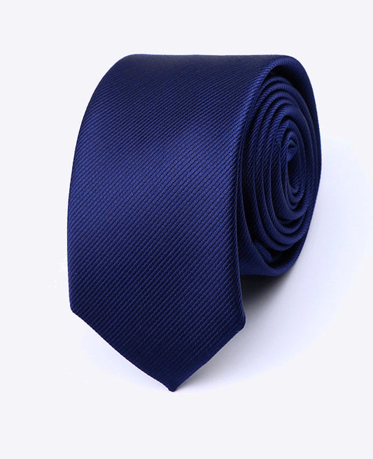 Cravate Bleu n°2 Homme en Polyester | Lucien - Unipap's