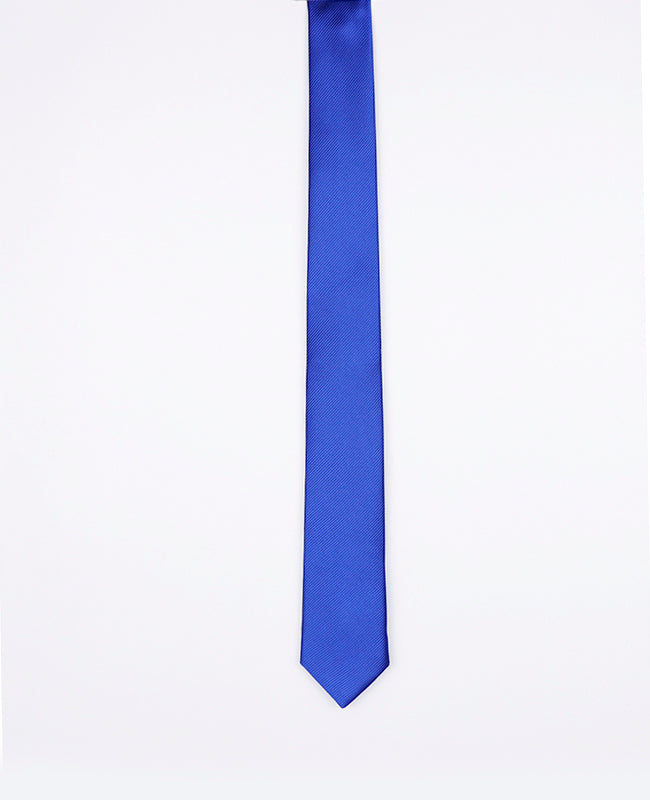 Cravate Bleu n°3 Homme en Polyester | Lucien - Unipap's